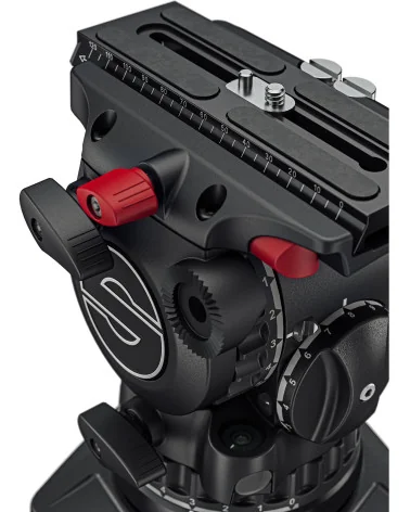Sachtler System aktiv10 flowtech100 MS Trépied