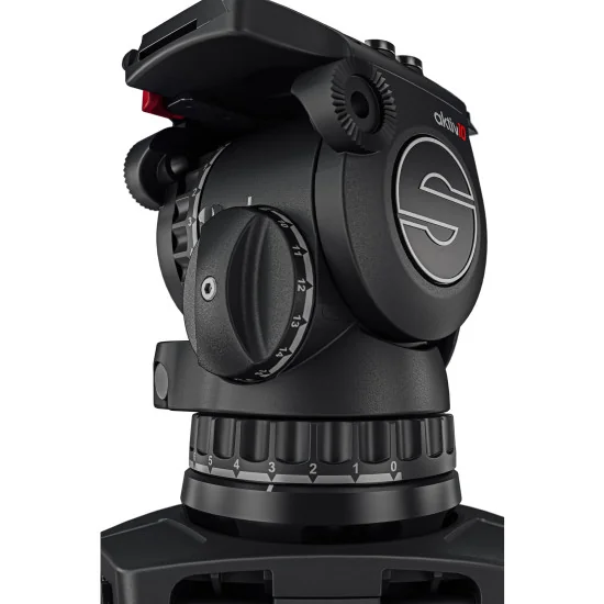 Sachtler System aktiv10 flowtech100 MS Trépied