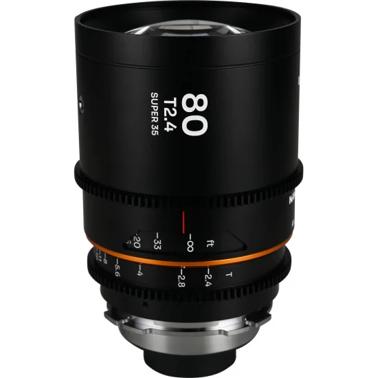 Laowa Nanomorph 2-Lens Bundle 65mm, 80mm 1.5X Anamorphic S35 (Amber) PL + EF