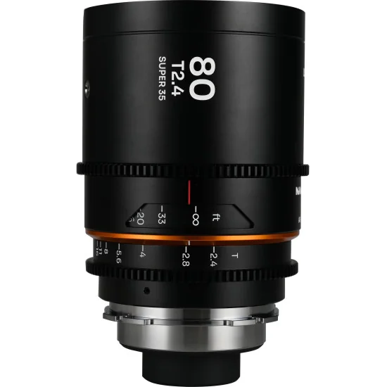 Laowa Nanomorph 2-Lens Bundle 65mm, 80mm 1.5X Anamorphic S35 (Amber) PL + EF