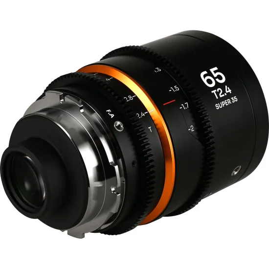 Laowa Nanomorph 2-Lens Bundle 65mm, 80mm 1.5X Anamorphic S35 (Amber) PL + EF