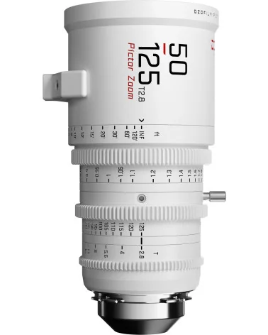 DZOFilm Pictor Zoom 3-Lens Kit (14-30/20-55/50-125 T2.8) White PL & EF Mount (S35) | Objectifs Cinéma parfocaux Super 35mm