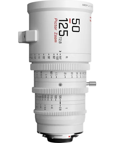 DZOFilm Pictor Zoom 3-Lens Kit (14-30/20-55/50-125 T2.8) White PL & EF Mount (S35) | Objectifs Cinéma parfocaux Super 35mm