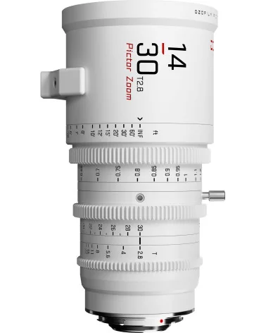 DZOFilm Pictor Zoom 3-Lens Kit (14-30/20-55/50-125 T2.8) White PL & EF Mount (S35) | Objectifs Cinéma parfocaux Super 35mm