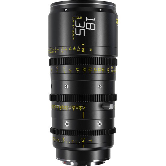 DZOFilm Catta Zoom 18-35mm T2.9 Black Sony E Mount (FF) | Full Frame Parfocal Cine Lens