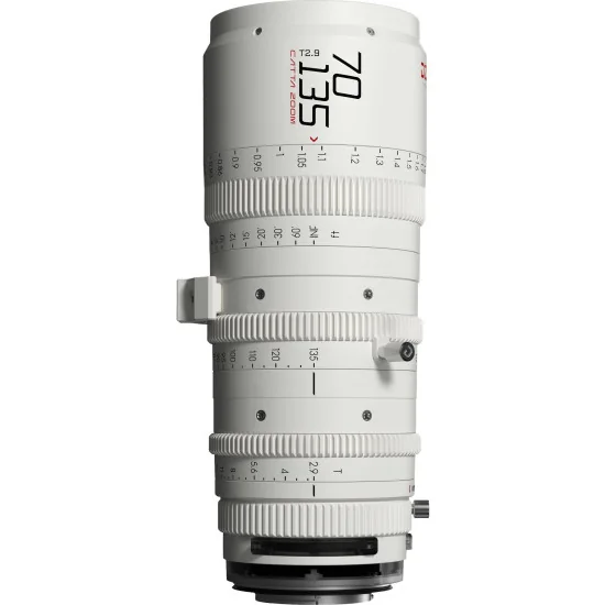 DZOFilm Catta Zoom 70-135mm T2.9 White Sony E Mount (FF) | Full Frame Parfocal Cine Lens