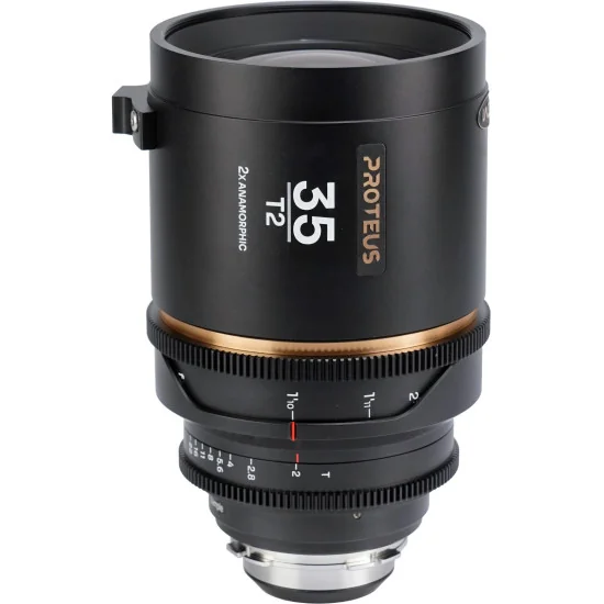 Laowa Proteus 2-Lens Bundle 35mm, 60mm T2 2X Anamorphic S35 (Amber) PL + EF