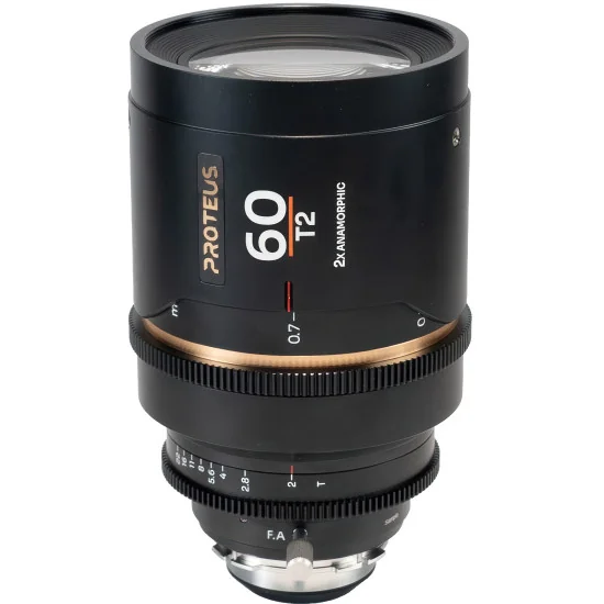 Laowa Proteus 2-Lens Bundle 35mm, 60mm T2 2X Anamorphic S35 (Amber) PL + EF