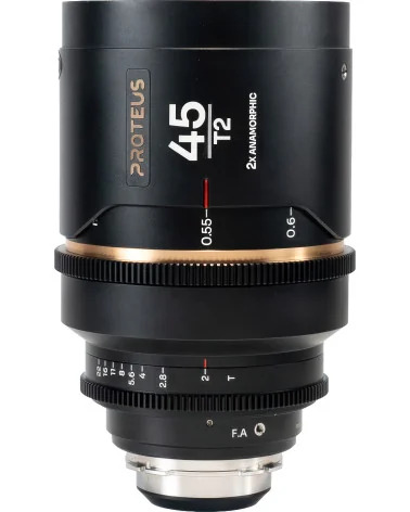 Laowa Proteus 2-Lens Bundle 45mm, 85mm T2 2X Anamorphic S35 (Amber) PL + EF