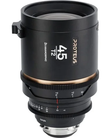 Laowa Proteus 2-Lens Bundle 45mm, 85mm T2 2X Anamorphic S35 (Amber) PL + EF