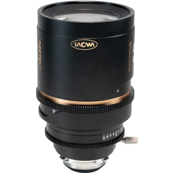 Laowa Proteus 2-Lens Bundle 45mm, 85mm T2 2X Anamorphic S35 (Amber) PL + EF