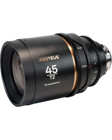 Laowa Proteus 2-Lens Bundle 45mm, 85mm T2 2X Anamorphic S35 (Amber) PL + EF