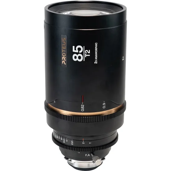 Laowa Proteus 2-Lens Bundle 45mm, 85mm T2 2X Anamorphic S35 (Amber) PL + EF