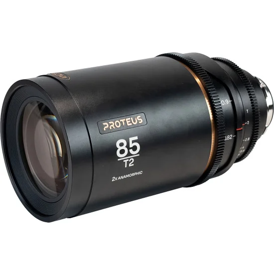 Laowa Proteus 2-Lens Bundle 45mm, 85mm T2 2X Anamorphic S35 (Amber) PL + EF