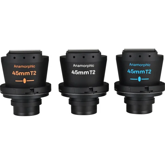 Laowa Proteus Flex 3-Lens Bundle Set A 28mm, 45mm, 85mm T2 2X Anamorphic S35 PL + EF