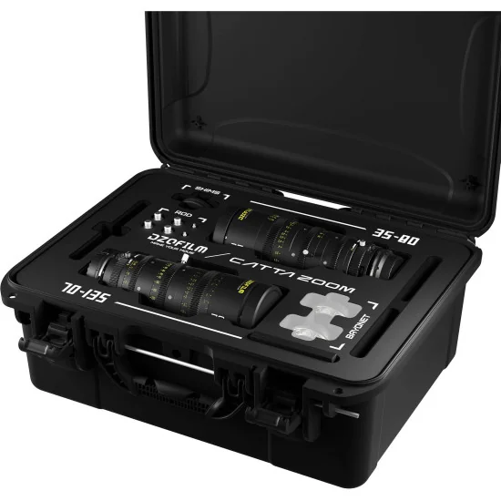 DZOFilm Catta Zoom 2-Lens Kit (35-80/70-135 T2.9) Black Sony E Mount (FF)