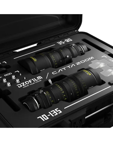 DZOFilm Catta Zoom 2-Lens Kit (35-80/70-135 T2.9) Black Sony E Mount (FF)