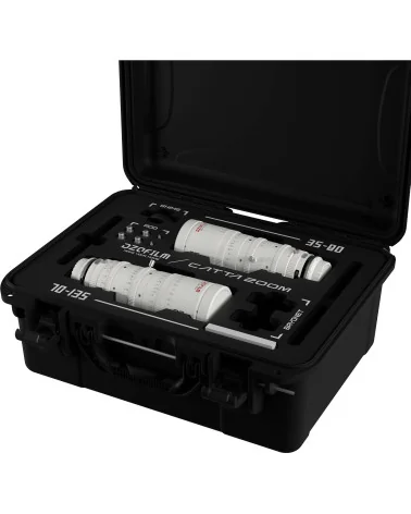 DZOFilm Catta Zoom 2-Lens Kit (35-80/70-135 T2.9) White Sony E Mount (FF)