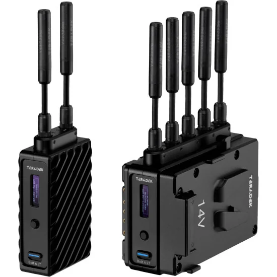 Teradek Bolt 6 LT 750 TX/RX Deluxe Set V-Mount Wireless Video System