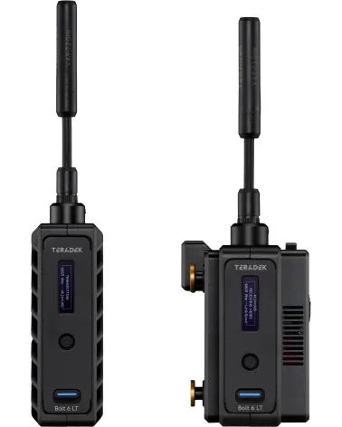 Teradek Bolt 6 LT 1500 TX/RX Deluxe Set Gold-Mount Système vidéo sans fil