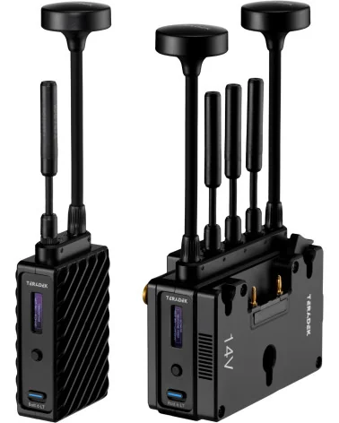 Teradek Bolt 6 LT MAX TX/RX Deluxe Set Gold-Mount Système vidéo sans fil