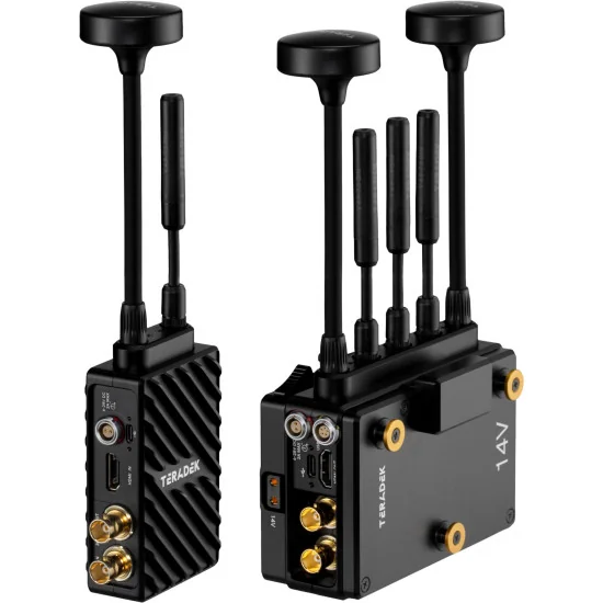 Teradek Bolt 6 LT MAX TX/RX Deluxe Set Gold-Mount Système vidéo sans fil