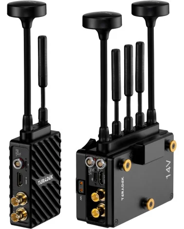 Teradek Bolt 6 LT MAX TX/RX Deluxe Set Gold-Mount Système vidéo sans fil