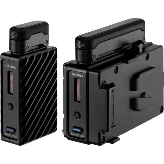 Teradek Bolt 6 LT 750 Int Ant TX/RX V-Mount Set Wireless Video System