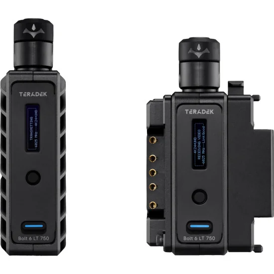 Teradek Bolt 6 LT 750 Int Ant TX/RX V-Mount Set Système vidéo sans fil