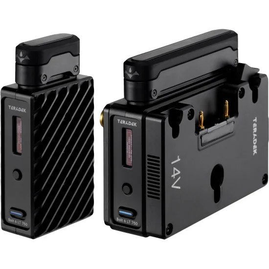 Teradek Bolt 6 LT 750 Int Ant TX/RX Gold-Mount Set Wireless Video System