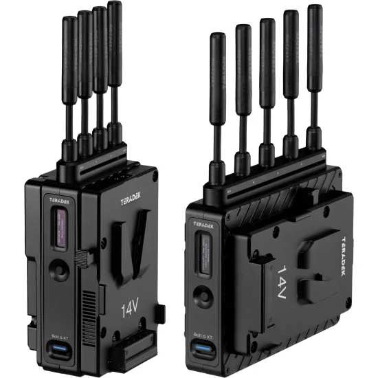Teradek Bolt 6 XT 750 TX/RX Deluxe Set V-Mount Wireless Video System