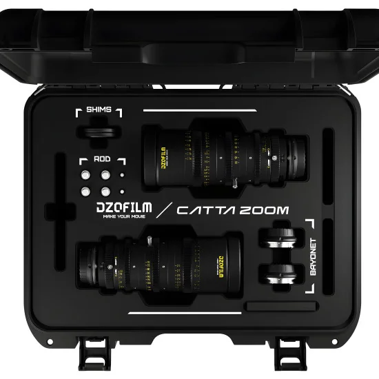 DZOFilm Catta Zoom 2-Lens Kit (18-35/70-135 T2.9) Black Sony E Mount (FF) | Objectifs Cinéma Plein format parfocaux