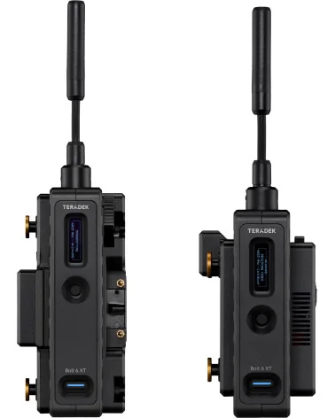 Teradek Bolt 6 XT 750 TX/RX Deluxe Set Gold-Mount Système vidéo sans fil