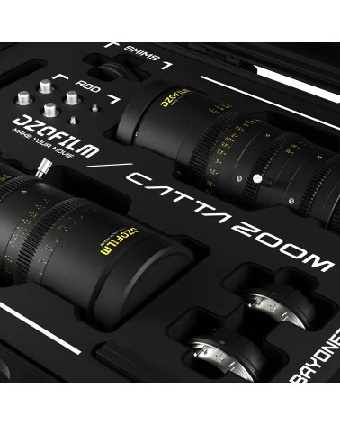 DZOFilm Catta Zoom 2-Lens Kit (18-35/70-135 T2.9) Black Sony E Mount (FF) | Full Frame Parfocal Cine Lenses