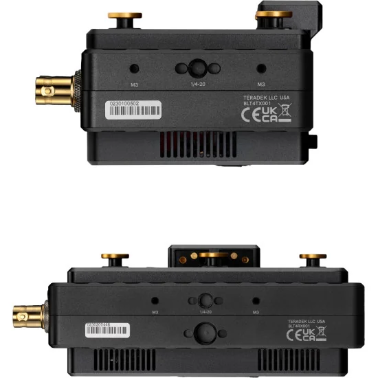 Teradek Bolt 6 XT 1500 TX/RX Deluxe Set Gold-Mount Wireless Video System