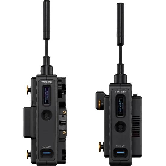 Teradek Bolt 6 XT 1500 TX/RX Deluxe Set Gold-Mount Wireless Video System