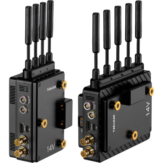 Teradek Bolt 6 XT 1500 TX/RX Deluxe Set Gold-Mount Wireless Video System