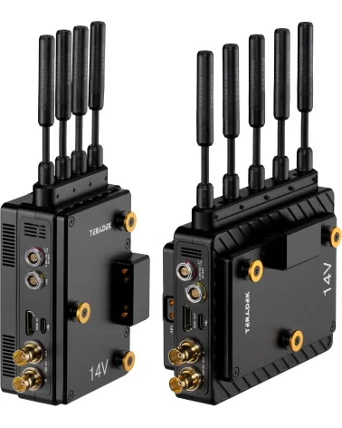 Teradek Bolt 6 XT 1500 TX/RX Deluxe Set Gold-Mount Wireless Video System