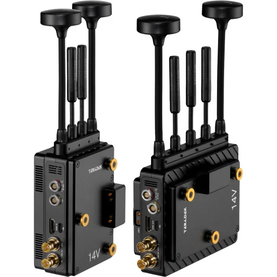 Teradek Bolt 6 XT MAX TX/RX Set Gold-Mount Système vidéo sans fil