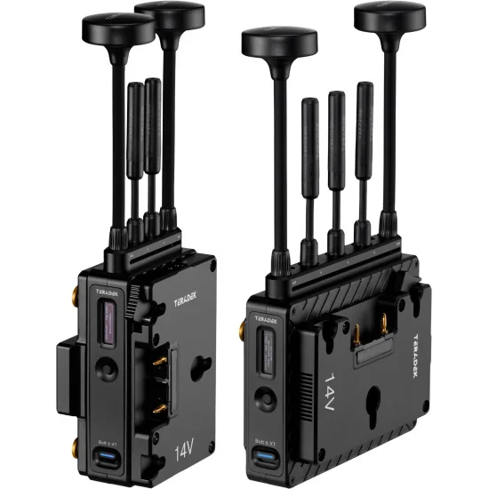 Teradek Bolt 6 XT MAX TX/RX Set Gold-Mount Wireless Video System