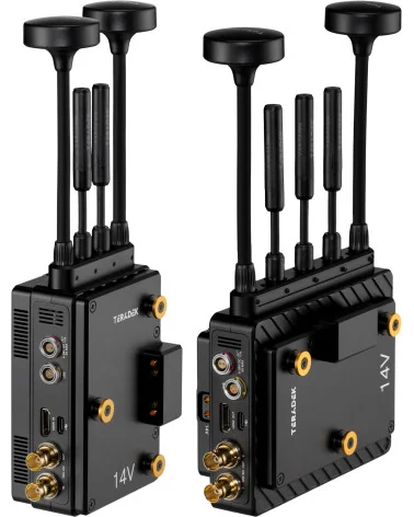 Teradek Bolt 6 XT MAX TX/RX Deluxe Set Gold-Mount Système vidéo sans fil