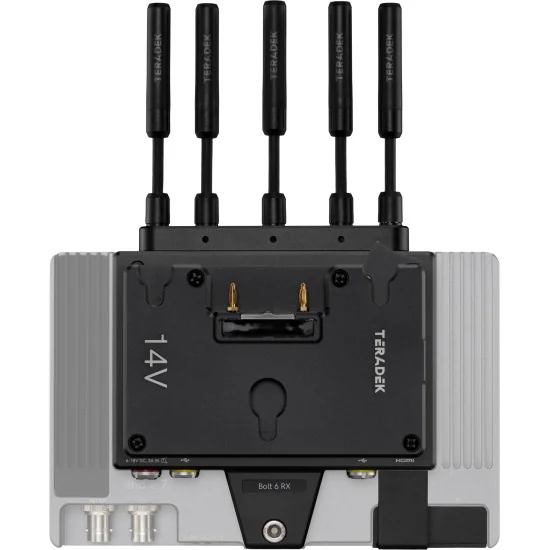 Teradek Bolt 6 Monitor Module 750 RX Gold Mount Wireless Video Receiver