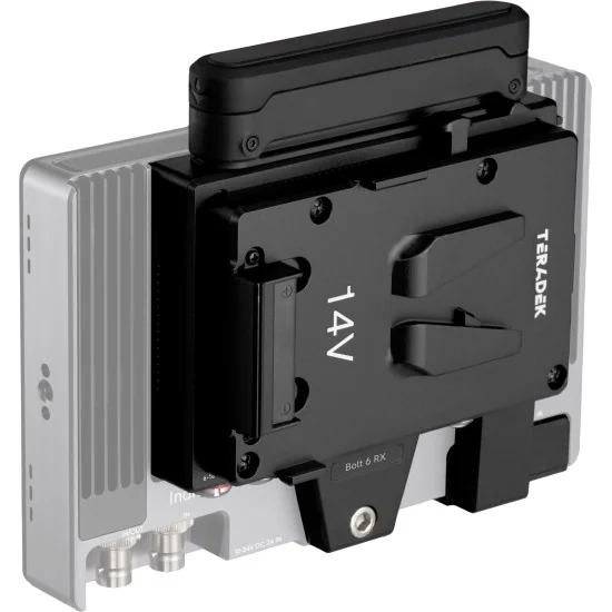 Teradek Bolt 6 Monitor Module 750 Int Ant RX V-Mount Récepteur vidéo sans fil