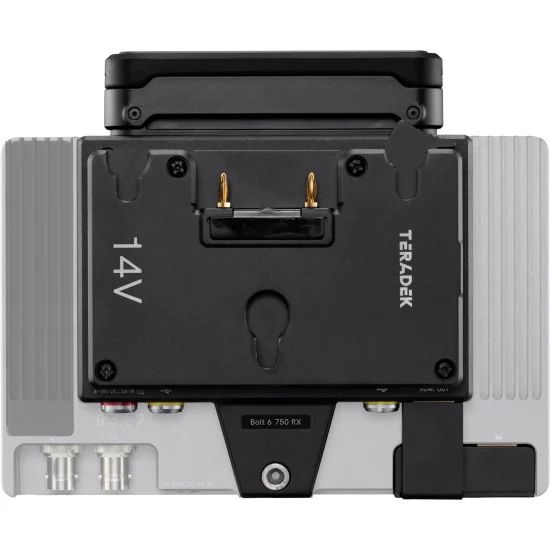 Teradek Bolt 6 Monitor Module 750 Int Ant RX Gold Mount Wireless Video Receiver