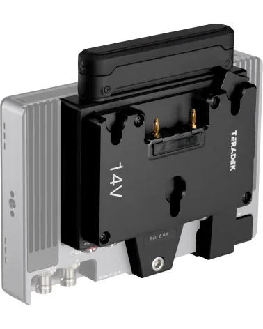 Teradek Bolt 6 Monitor Module 750 Int Ant RX Gold Mount Récepteur vidéo sans fil