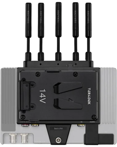 Teradek Bolt 6 Monitor Module 1500 RX V-Mount Récepteur vidéo sans fil