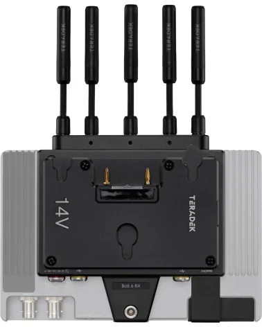 Teradek Bolt 6 Monitor Module 1500 RX Gold Mount Récepteur vidéo sans fil