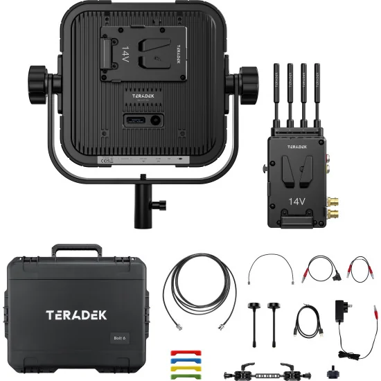 Teradek Bolt 6 XT MAX Set with 10K RX V-Mount Système vidéo sans fil