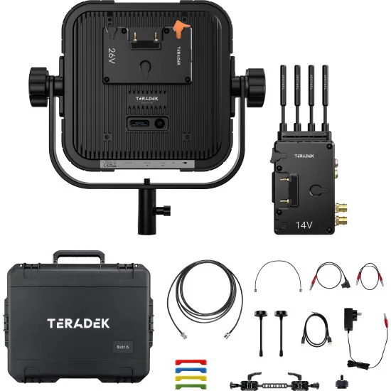 Teradek Bolt 6 XT MAX Set with 10K RX Gold Mount Système vidéo sans fil