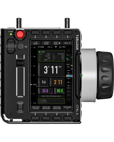 Teradek RT FIZ Kit (CTRL.5, MDR.X, MOTR.S MAX) Contrôle d'objectif sans fil